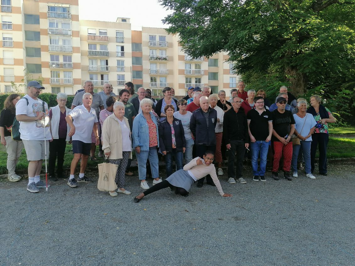 Rencontre amicale avec le Centre Social
