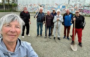 Entretien des terrains de la Rue Saint Jean.