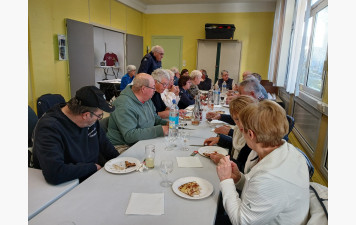 Le repas des 50 ans.