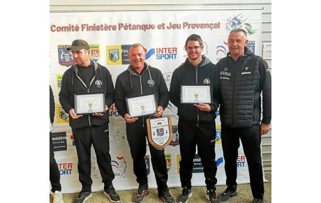 La triplette kerhorre qualifiée au championnat de France