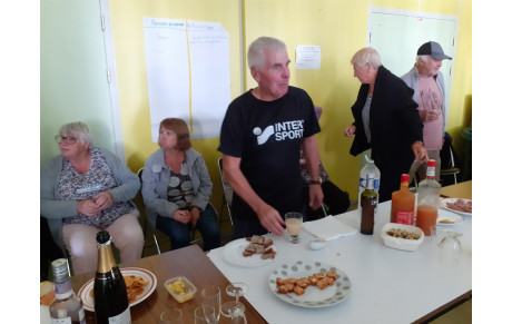 Les  anniversaires de septembre à l'Amicale