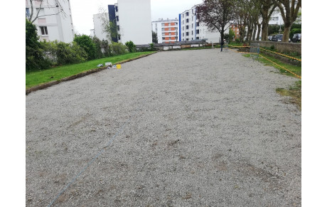 Réfection et préparation des terrains de Pen Ar Créac'h