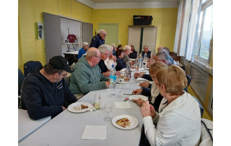 Le repas des 50 ans.